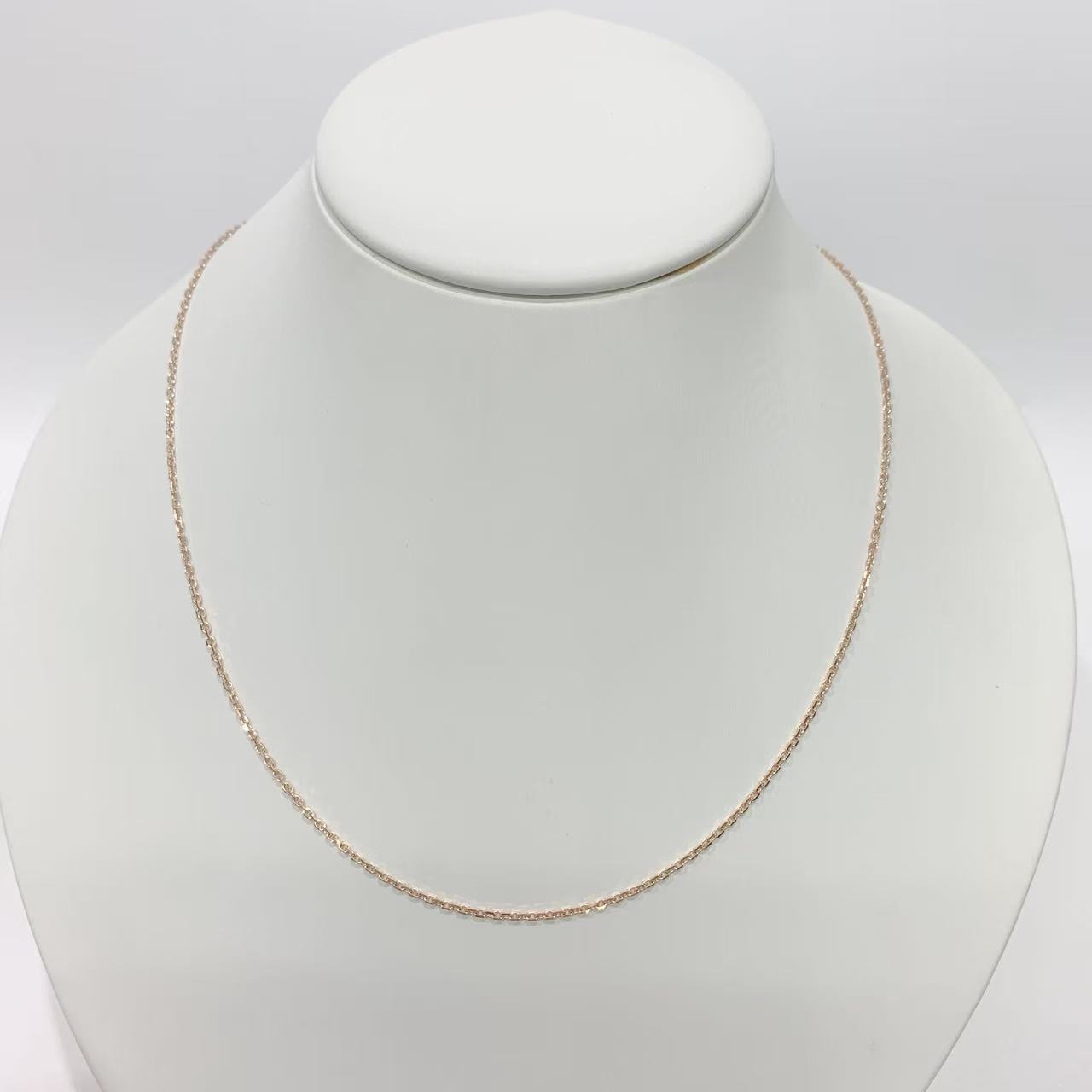 Rakuten - 【中古】ヴァンクリーフ＆アーペルVan Cleef & Arpels　フォルサチェーン　ネックレス　K18PG ピンクゴールド 750