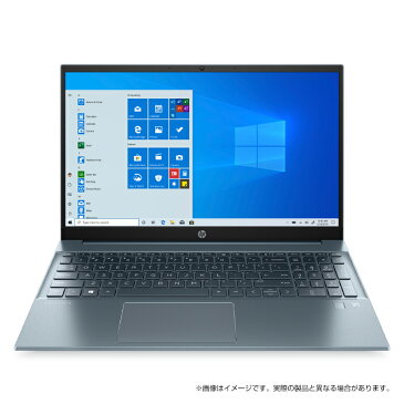 Core i7 16GBメモリ 1TB SSD PCIe規格 指紋認証 WEBカメラ Wi-Fi 6 15.6型 フルHD IPS タッチパネル HP Pavilion 15 (型番:2D6N0PA-AADW) ノートパソコン Office付き 新品 (Home & Business 2019) Iris Xe グラフィックス フォグブルー