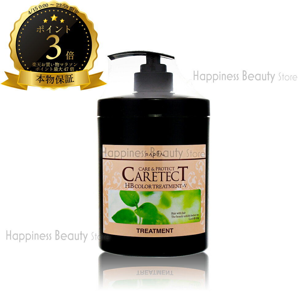 【送料無料(沖縄除く)】　ナプラ ケアテクトHBカラートリートメント V ハリコシタイプ650g(napla caretect hb)ヘアカラー用ダメージケアトリートメント ノンシリコン/シリコンフリー