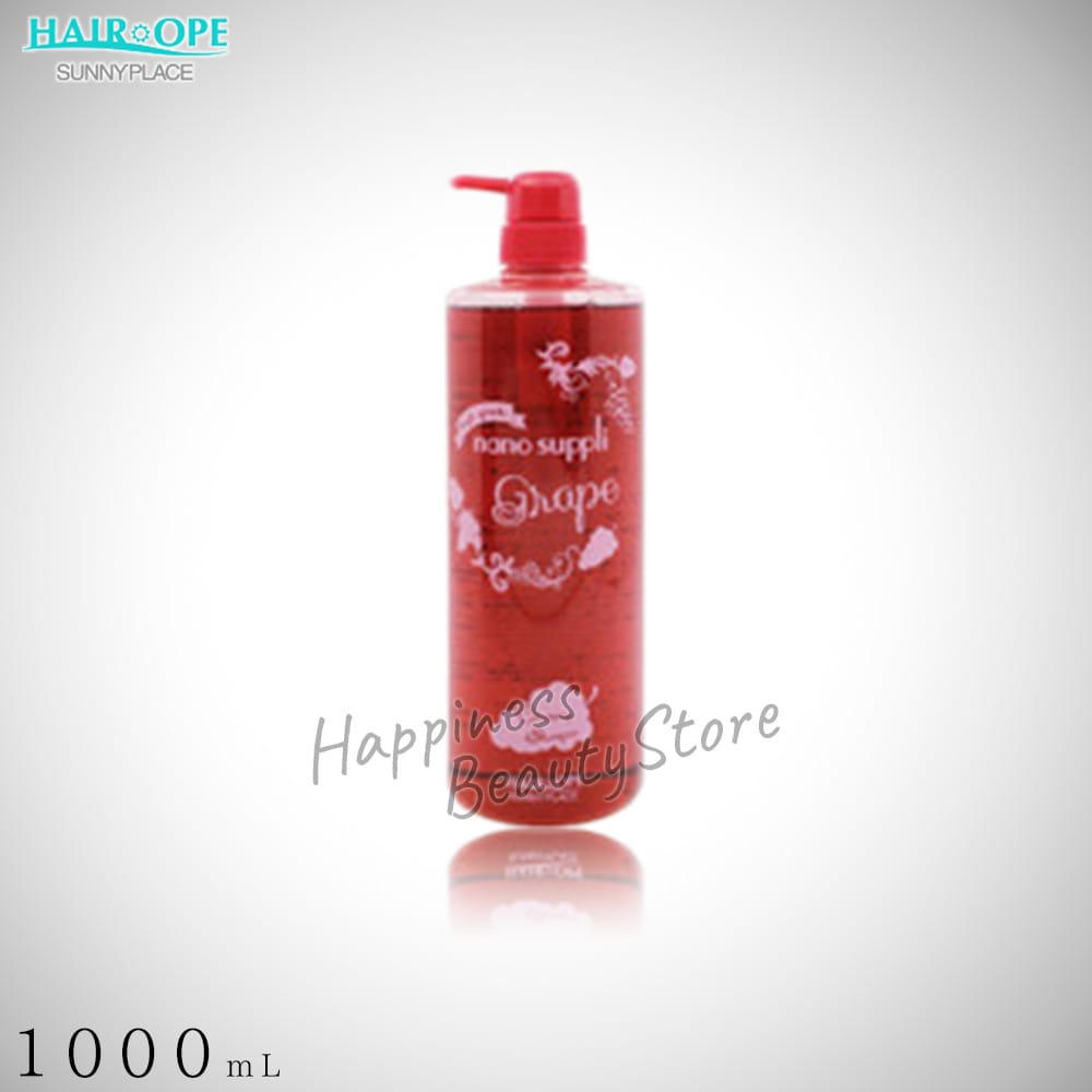 【送料無料(本州・四国限定)】　サニープレイス ハイグレードナノサプリ クレンジング シャンプー グレープ 1000ml (Sunny Place High-grade nanosuppli) ヘアオペ 低刺激 肌に優しい イオン