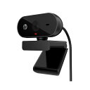 【HP公式】HP Webカメラ 320 フルHD Webcam プライバシーレンズキャップ付き 1080 30fps 視野角66° Chromebook対応 USB Type-A接続 マイク内蔵 ライブカメラインジケーター付き(型番:53X26AA UUF)【国内正規品】