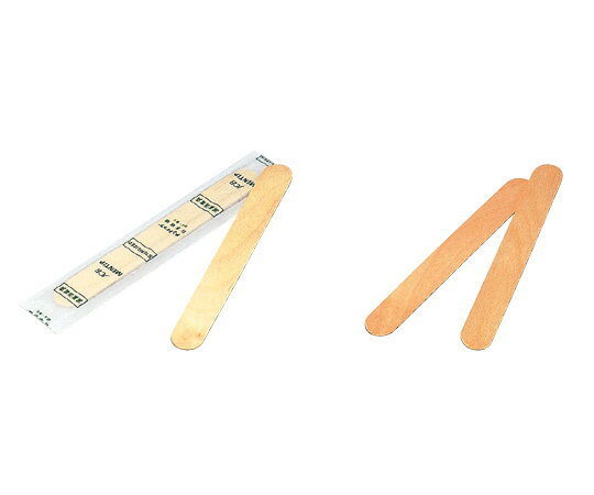 ナビス　メンティップ舌圧子(未滅菌)　100本入　TD-15　0-319-03【舌圧子　メンティップ】