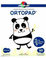 【2箱で送料無料】オルトパッド ホワイト 50枚入り　斜視弱視訓練用眼帯【オルトパット・眼帯　テープ・訓練眼帯・眼帯　キッズ・眼帯　カラフル】