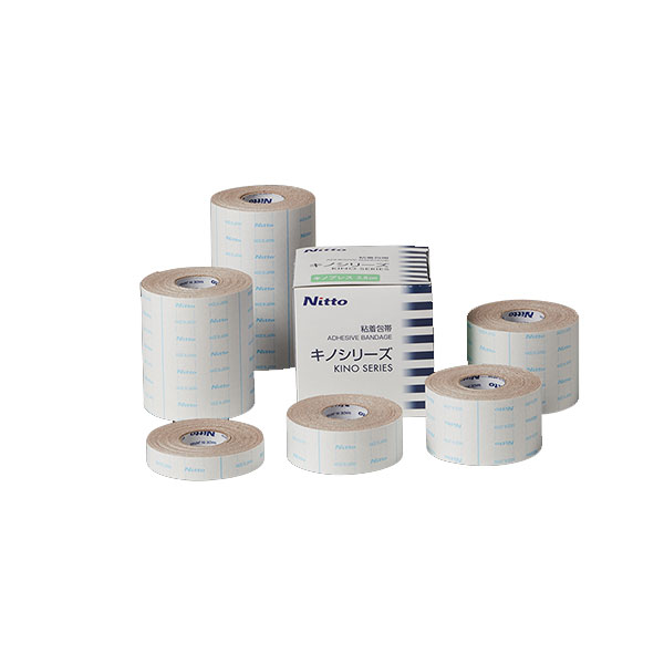 ニトムズ　キノプレス B5510 1箱(1巻)10cm×5m【肌に優しいサージカルテープ・粘着テープ・医療用テープ】