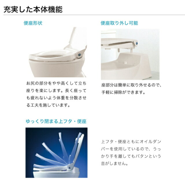 ホスピマートのサニタリエース HG 両用式 534-113/114 アロン化成【和式トイレにかぶせるだけ 工事不要 洋式トイレ 介護 高齢者 お年寄り 排泄サポート 取り外し可 和式トイレ 洋式 かぶせる 洋式便座 和式トイレ 洋式 簡易 トイレ補助便座】【直送の為、代引き不可】｜アングル3