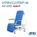 A&D(エー・アンド・デイ) 【検定付】リクライニングスケール AD-6042【エーアンドディ エーアンドデイ AD6042 担架 ストレッチャー 車椅子 BMI表示付 寝たまま 座ったまま測れる体重計 大型 業務用体重計 大型計測器 高さ調整 ロック機能付】【直送の為、代引き不可】