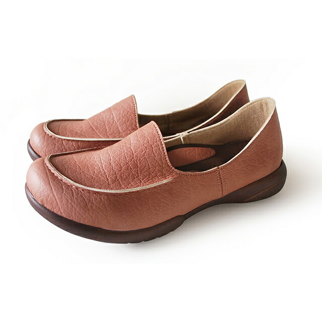 Rakuten - 【ポイント3倍】リゲッタ ドライビングローファー R302 コーラル【Re:getA ローファー レディース・Re:getA レディースシューズ・リゲッタローファー・女性用シューズ・女性用ローファー】