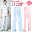 レディースパンツ　WH10612　LLサイズ　ホワイセル（WHISEL）【女性用パンツ・女性用スクラブ・女性用ケーシウェア】【ナース用品・ナース用スクラブ・ナーススクラブ・看護用ズボン・看護用パンツ・医療用パンツ・院内用パンツ】