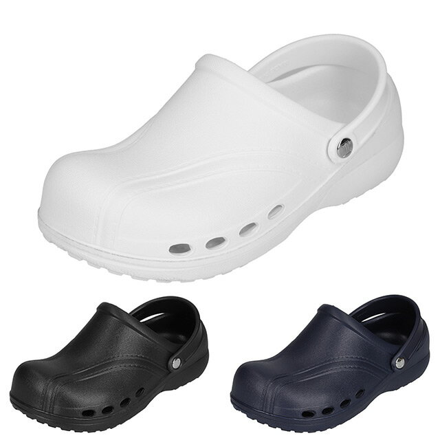 エバロンサンダル SA-23 男女兼用 ホワイト/ブラック/ネイビー ヒカリ技研工業【EVAサンダル ナースサ..