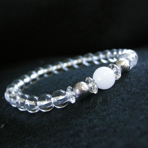 パワーストーン ブレスレット メンズ レディース アゼツライト & ギベオン隕石 ブレスレット パワ−スト−ン 天然石 水晶 癒し 浄化...