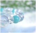 パワーストーン ブレスレット 天然石 ヒマラヤ水晶 アマゾナイト グリーン レディース 厄除け 厄払い 運気UP 浄化 幸運 開運 魔除け かわいい おしゃれ ...