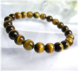 パワーストーン ブレスレット メンズ レディース タイガーアイブレスレット04 パワ−スト−ン 天然石 水晶 癒し 浄化 幸運 開運 金...