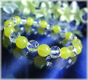 パワーストーン ブレスレット 天然石 ヒマラヤ水晶 イエロー アゲート イエロー レディース 厄除け 厄払い 運気UP 浄化 幸運 開運 魔除け 願望達成 かわ...