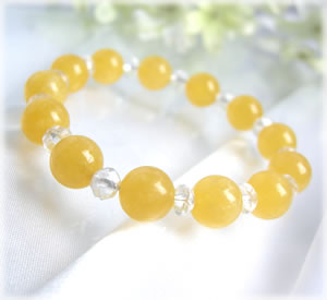 パワーストーン ブレスレット メンズ レディース オレンジカルサイト&水晶ブレスレット01 パワ−スト−ン 天然石 水晶 癒し 浄化 幸...