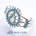 インディアンジュエリー バングル レディース 【現地買い付け バングル】 ナバホ族 バングル シルバー925 ターコイズ レディースバングル レディース ブレス...