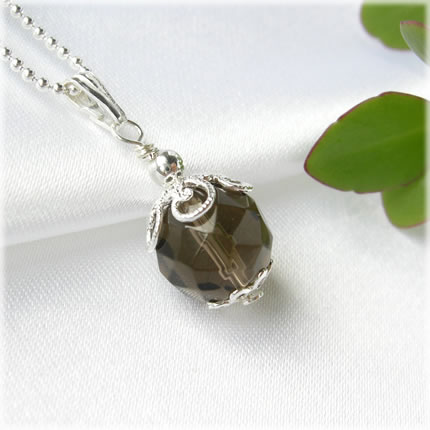 パワーストーン多面カット｜スモーキ...