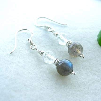 パワーストーンピアス天然石ノンホー...