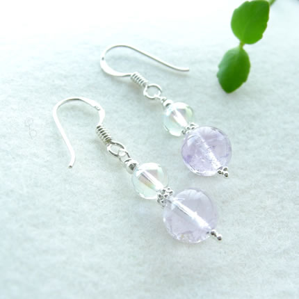 パワーストーンピアス天然石ノンホー...