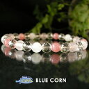 パワーストーン ブレスレット メンズ レディース インカローズ と ローズクォーツ& ムーンストーン ブレスレット パワ−スト−ン 天然...