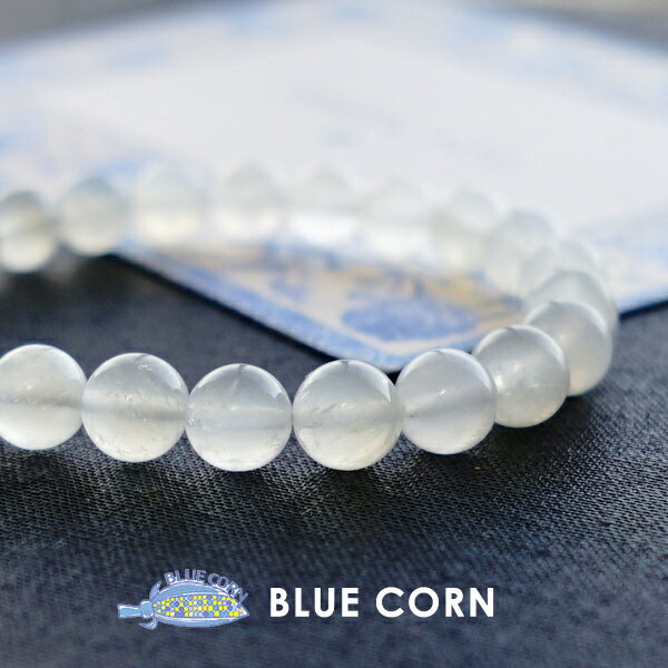 ブレスレット パワーストーン ムーンストーン 【高品質 ブルームーンストーンのブレスレット】天然石 幸運 恋愛 夫婦円満 運勢UP お守り 占い ホワイト レデ...