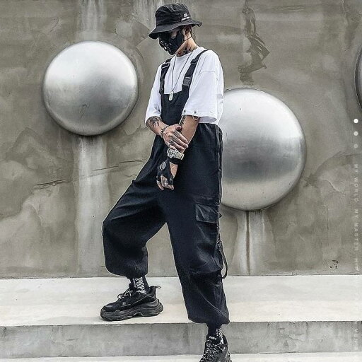 【レビュー特典 20%OFF】メンズ サロペット ロングパンツ オーバーオール 無地 オールインワン 作業服 無地 つなぎ パンツ シンプル 大きいサイズ カジュアル 体型カバー ゆったり リッラクス おしゃれ ストリート お出かけ ワーカー風