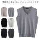 【レビュー特典 10%OFF】ベスト 冬 ニット プルーオーバー トップス ニットベスト 30代 レイヤード 秋 チョッキ ジレ 春 カジュアル Vネック ビジ...