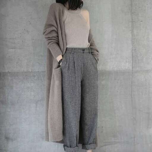 【レビュー特典 10%OFF】かわいい ゆったり リブ シンプル オーバーサイズ ニット ロングカーディガン レディース アウター トップス カーディガン 【レビュー特典 10%OFF】かわいい ゆったり リブ シンプル オーバーサイズ ニット ロングカーディガン レディース アウター トップス カーディガン