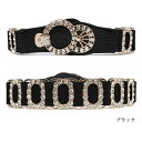 【レビュー特典 20%OFF】【送料無料】高品質 ラインストーン ゴージャス ゴムベルト デート 結婚式 二次会 謝恩会 パーティ クラブ レディース