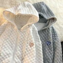 【レビュー特典 20%OFF】クーポンで!パーカー レディース 長袖 ゆったり 大きめ レディース ジップアップ 春秋 新作 ゆったり ス カジュアル ジップアップ おしゃれ フード