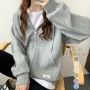【レビュー特典 20%OFF】レディース アウター パーカー | Free 無地 長袖 コットン 綿 ポリエステル フード付き カジュアル シンプル ママコーデ 20代 30代 40代 50代 送料無料 ポケットあり 大人カジュアル 大人可愛い パステルカラー
