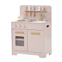 【レビュー特典 20%OFF】おままごと キッチン 木製 調理器具付き ままごとセット 誕生日 台所 知育玩具 子供用 子供 収納 まねっこ コンロミニキッチン おもちゃキッチン キッズ ベビー 【ピンク】