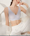 【レビュー特典 20%OFF】シームレス ブラジャー ワイヤレスブラジャー ノンワイヤーブラ おうちブラ 着楽 カップ付き フリーサイズ 育乳 美乳 バストアップ スポーツブラ ナイトブラ