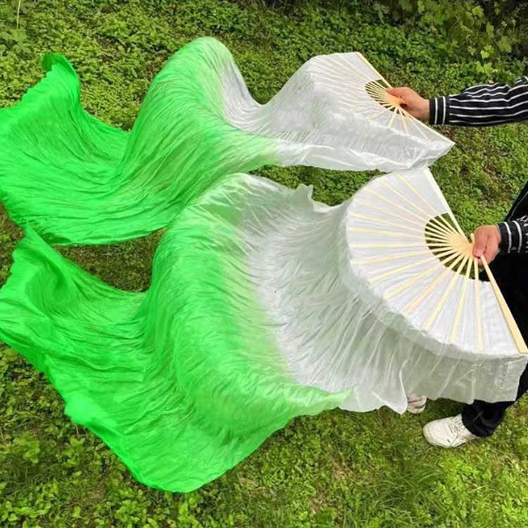 【2本セット】団扇 ベリーダンスファンベール シルク調ファンベール シルク調ファンベール 左手用 グラデーション扇子 踊り用 両手 シルク調 扇子 右手用 舞台 小道具 アクセサリー 演出 飾り ファンベール タイダイ柄 ダンス衣装 2