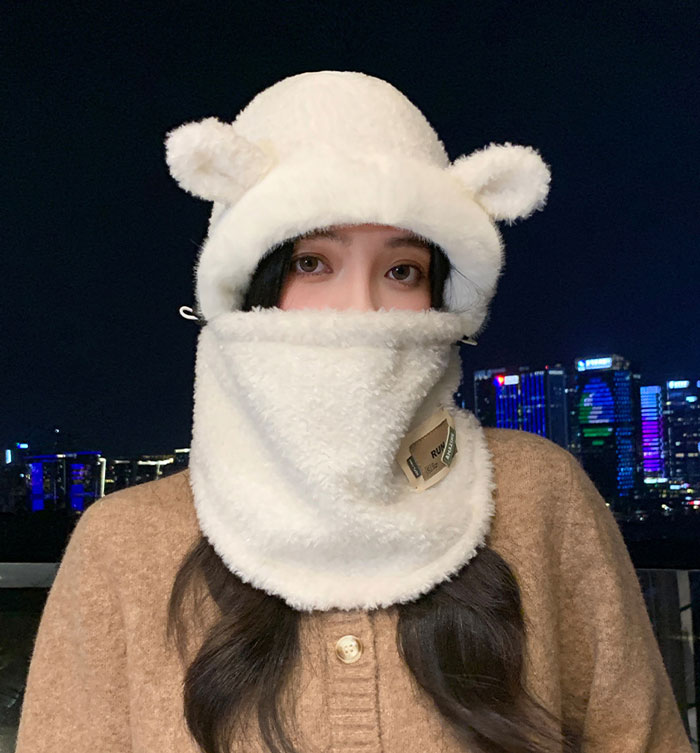 【かわいく防寒対策!】バラクラバ ネックウォー...の紹介画像3