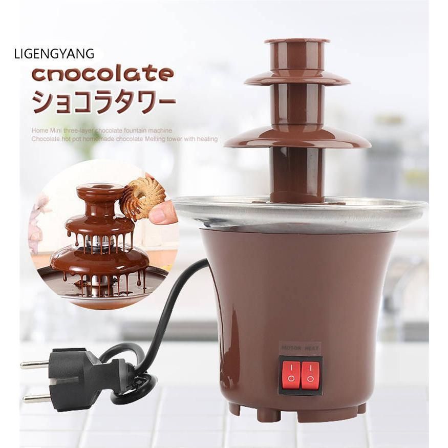 乐天商城 - 【新品発売期間限定特価】ショコラタワー チョコレートフォンデュ チョコレートファウンテン チョコフォンデュ チョコマシーン チョコレートタワー 家庭用 ホームパーティー