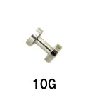 SS ボディピアス サージカルステンレス トンネル 【 10G】★メール便翌日到着300円★