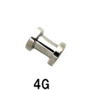 SS ボディピアス サージカルステンレス トンネル 【 4G】★メール便翌日到着300円★