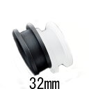 UV ボディピアス アクリル トンネル 【 32mm】★メール便翌日到着300円★