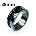 BK ボディピアス ブラックチタン トンネル 【 28mm】★メール便翌日到着300円★