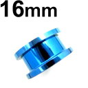 BL ボディピアス ブルーニオビウム トンネル 【 16mm】★メール便翌日到着300円★