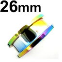 RB ボディピアス レインボーニオビウム トンネル 【 26mm】★メール便翌日到着300円★