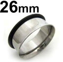 SS ボディピアス サージカルステンレス シングルフレアイヤーレット 【 26mm】(7,9)mm★メール便翌日到着300円★