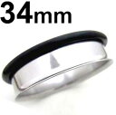 SS ボディピアス サージカルステンレス シングルフレアイヤーレット 【 34mm】★メール便翌日到着300円★