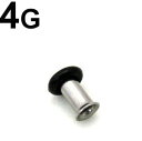 SS ボディピアス サージカルステンレス シングルフレアイヤーレット 【 4G】★メール便翌日到着300円★