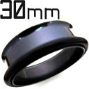 BK ボディピアス ブラックチタン シングルフレアイヤーレット 【 30mm】 ★メール便翌日到着300円★
