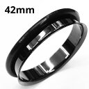 BK ボディピアス ブラックチタン シングルフレアイヤーレット 【 42mm】 ★メール便翌日到着300円★