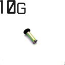RB ボディピアス レインボーニオビウム シングルフレア イヤーレット 【 10G】★メール便翌日到着300円★
