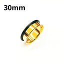 18GP ボディピアス 18金ゴールド シングルフレアイヤーレット 【 30mm】★メール便翌日到着300円★