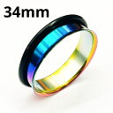 RB ボディピアス レインボーニオビウム シングルフレア イヤーレット 【34mm】★メール便翌日到着300円★