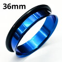 BL ボディピアス ブルーニオビウム シングルフレアイヤーレット 【 36mm】★メール便翌日到着300円★